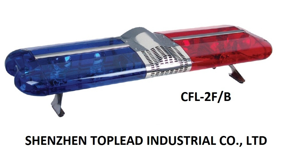 150 Watts Electronic Halogen / LED Revolving Roof Light Bar Emergency Warning Light Bar With Speaker and Siren for emergency us