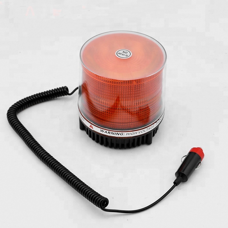 Wholesale 12-24V led forklift flashing safety magnetic Lamp, Waterproof Truck emergency strobe  warning beacon light