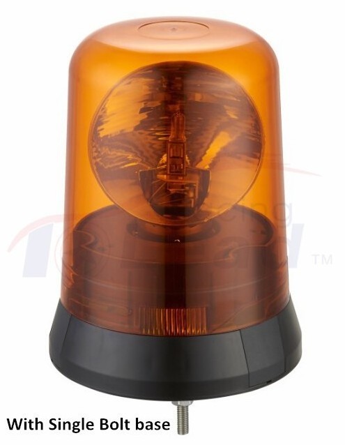 High Quality H1 bulb Halogen Rotating Warning Beacon Light 12v /24v With Single bolt base For BOSCH-RKLE200 Used