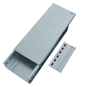 Hot-dip Galvanized Enclosed Wire Channel Stainless Steel Perforated Wire Channel Customizable Cable Trays