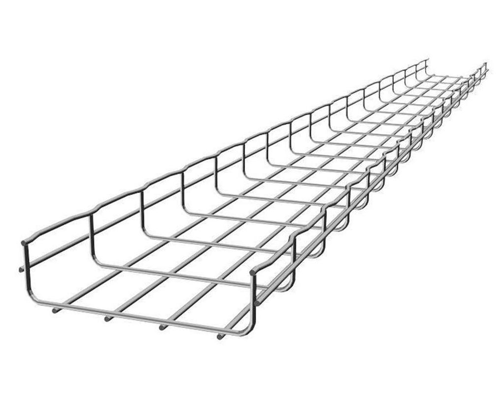 Hot Dip Galvanized Wire Mesh basket Cable Tray