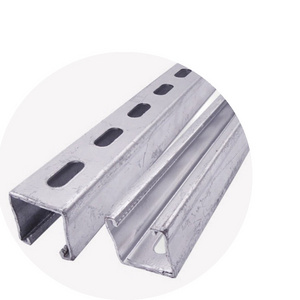 C Channel Steel Dimensionss Slotted Structural Strut Cold Form Steel C Channel