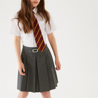 Teenagers Girls High Waist Pleated Short Skirt Skater Tennis School Girl Uniform Kids Skirt