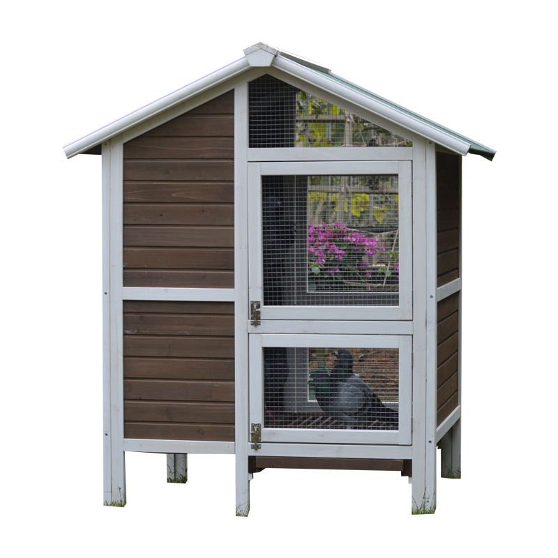 All Seasons Outdoor Commercial Wooden Birds House Pigeon Cage Bird Breeding Cage