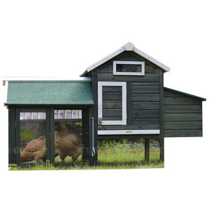 Wooden Outdoor Turkey Hen Cage Prefab Walk in 3 Tier Large Chicken House Coop