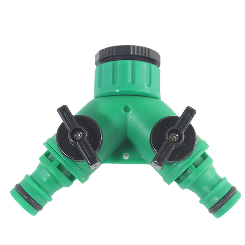 Household Faucet Diverter Water Pipe Connector Three-way Nipple Garden Irrigation Equipment Faucet Connector