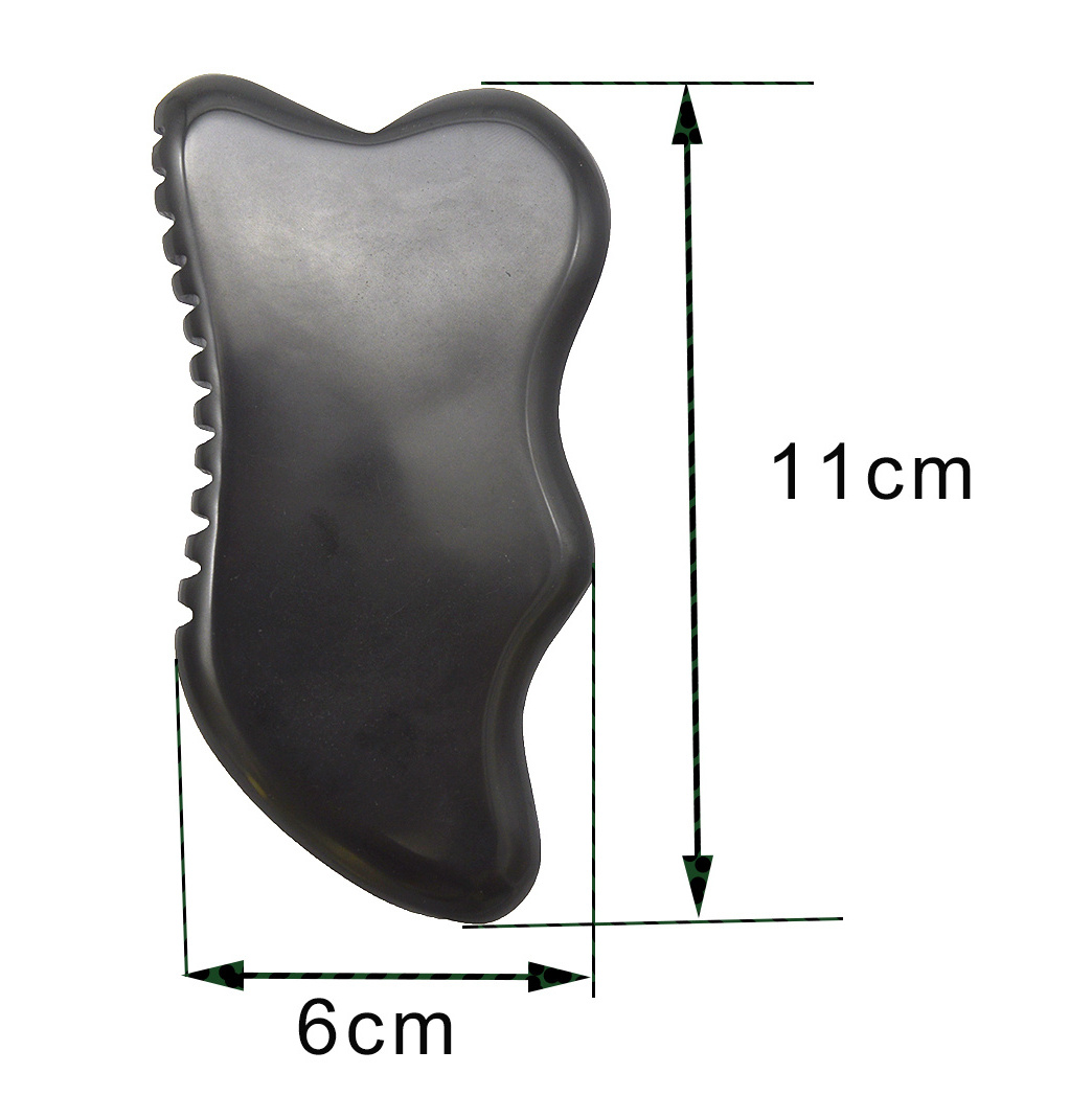 Custom Bian Stone  Guasha Tool Scraping Massage Gua Sha For Face Lifting