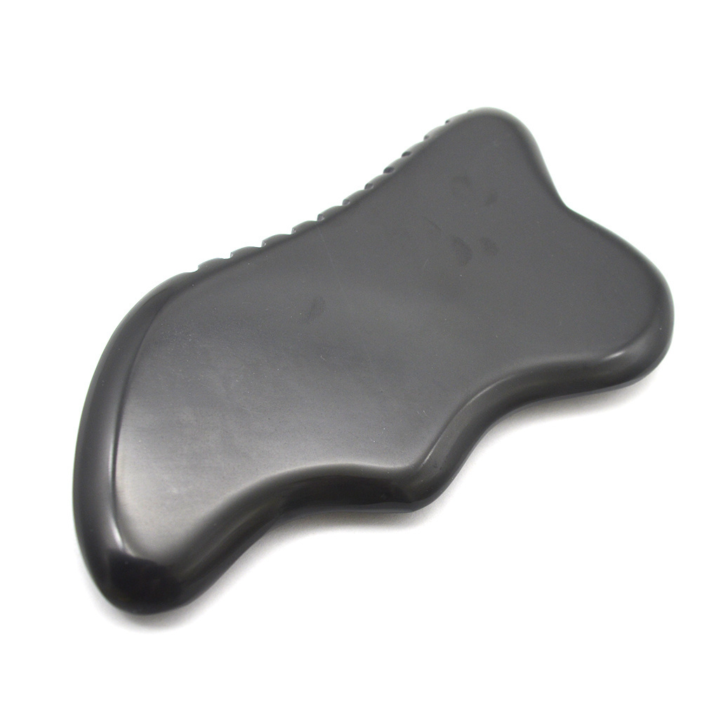 Custom Bian Stone  Guasha Tool Scraping Massage Gua Sha For Face Lifting