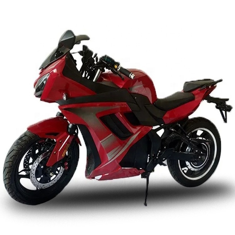 Factory Direct Sale Motocicleta Electrica 72V 3000w 4000w Sport Racing Adult Electric Motorcycle