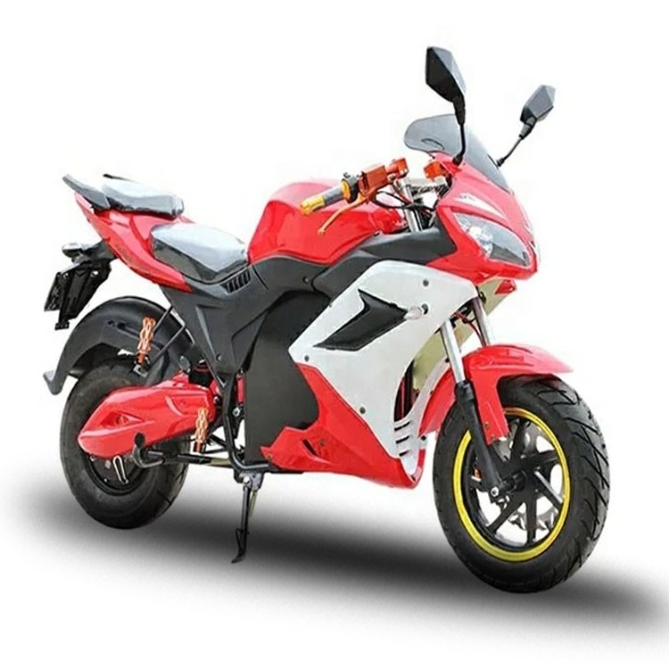 Factory Direct Sale Motocicleta Electrica 72V 3000w 4000w Sport Racing Adult Electric Motorcycle