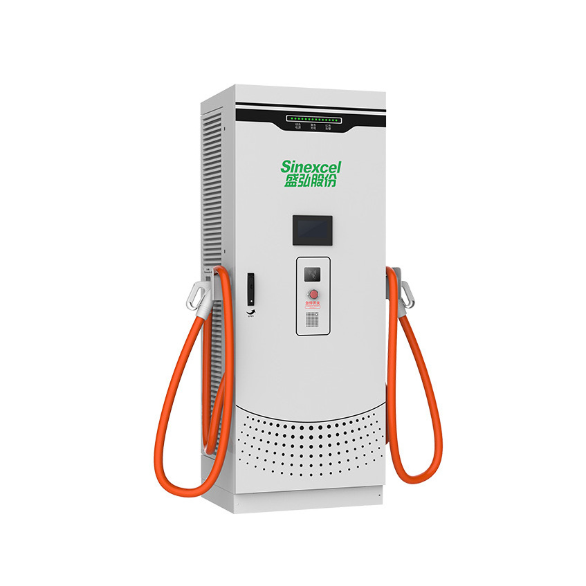 CE CCS1 CCS2 OCPP DC EV Charger TUV 80kW Electric Cars Charge Station Integrated Fast Speed Commercial Floor Mount Charger