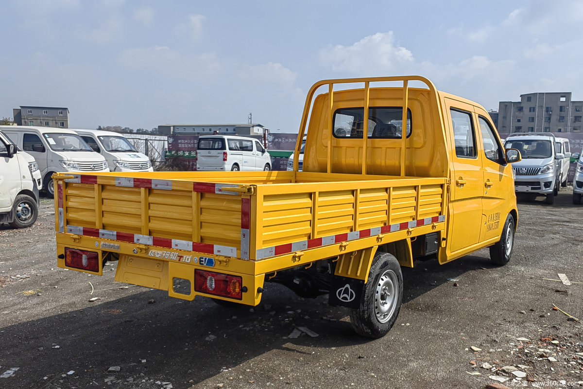 Changan Kaicheng Shenqi T10 EV Chinese 290km New Energy Battery Electric 2 Row Cabin Long Range Small Mini Pickup Cargo Truck