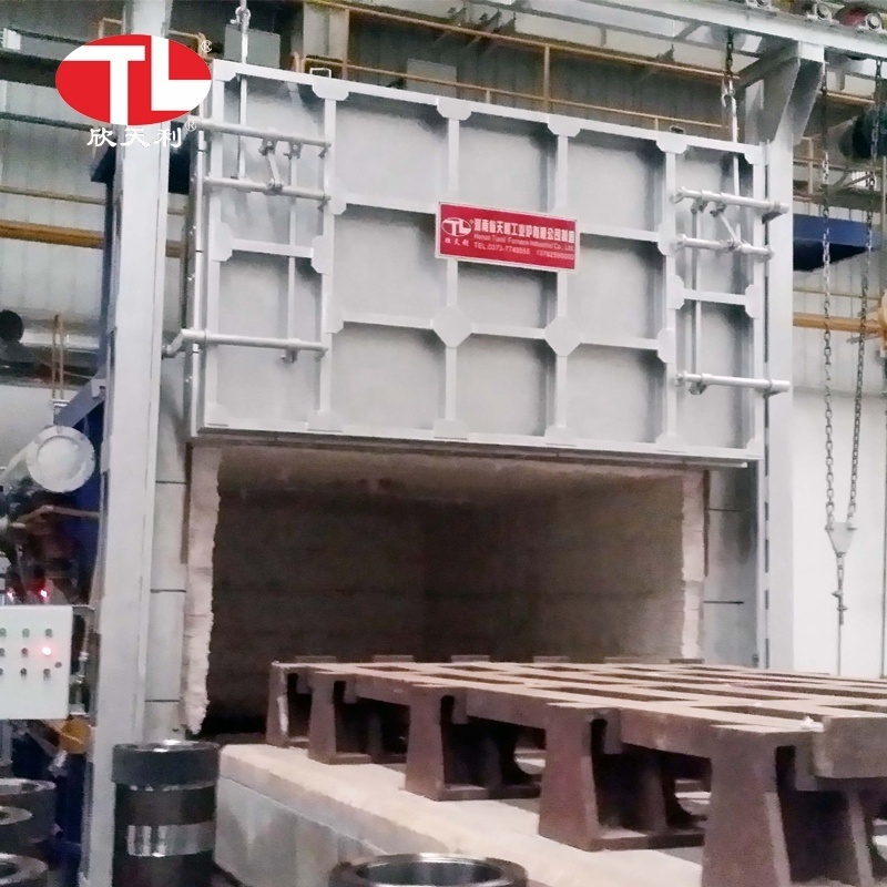 gas fired heat storage heating furnace for casting and forging industry