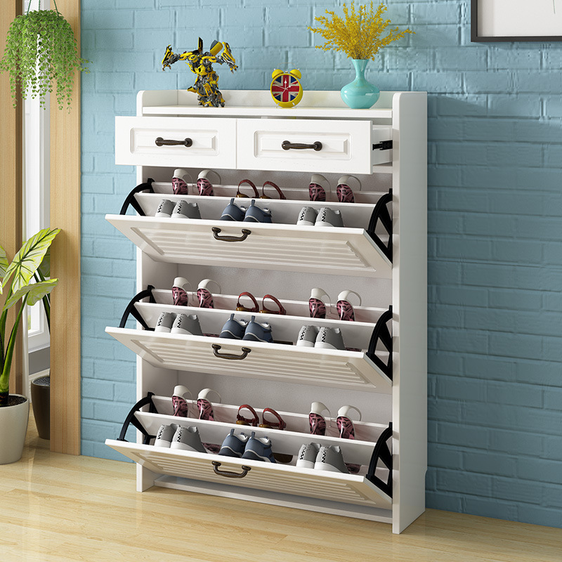 Factory direct sales living room shoe cabinet modern ultra-thin shoe rack household storage rack multifunctional shoe cabinet