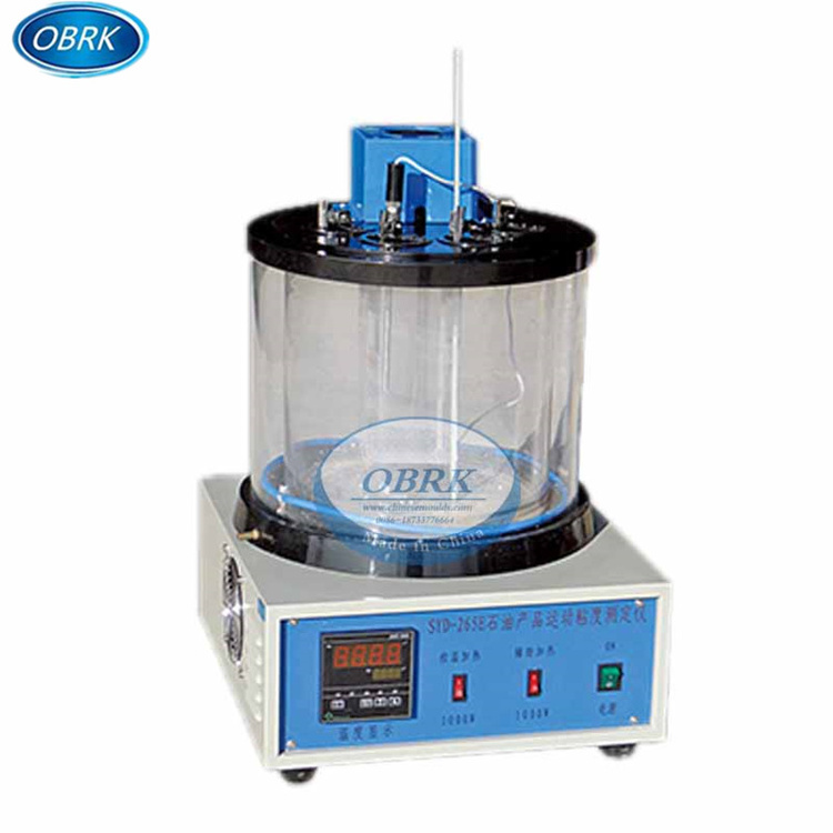 Oil kinematic viscosity tester lubricating oil asphalt petroleum oil diesel viscometer testing instrument