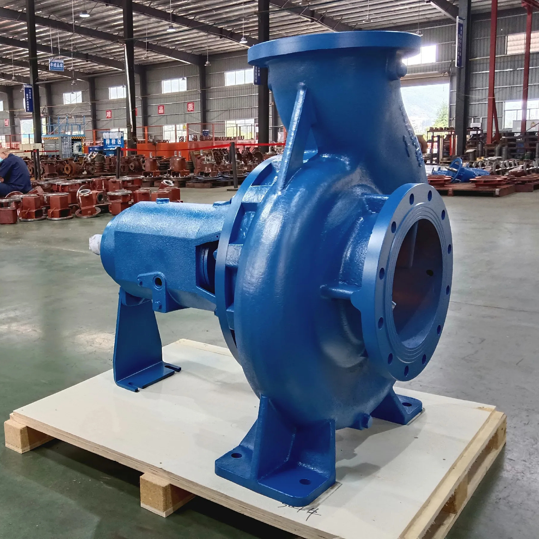 Fire Fighting End Suction Centrifugal Water Pumps for Industrial Large Flow Easy Maintenance Industrial Water Pump