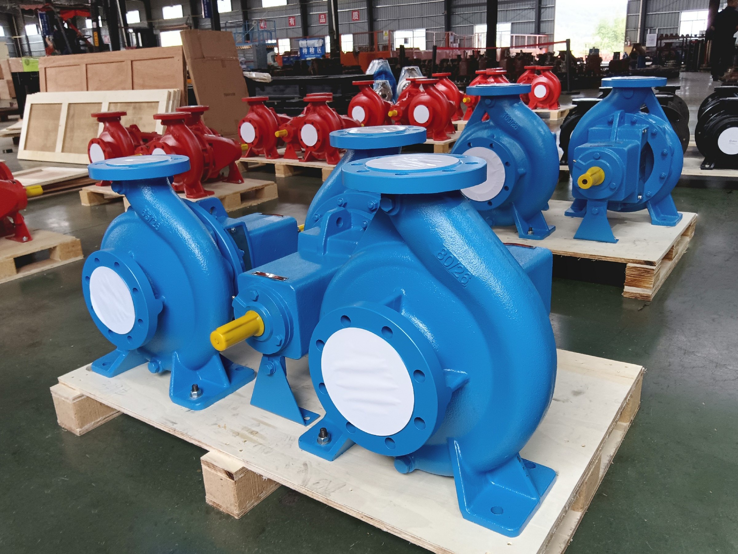 Fire Fighting End Suction Centrifugal Water Pumps for Industrial Large Flow Easy Maintenance Industrial Water Pump