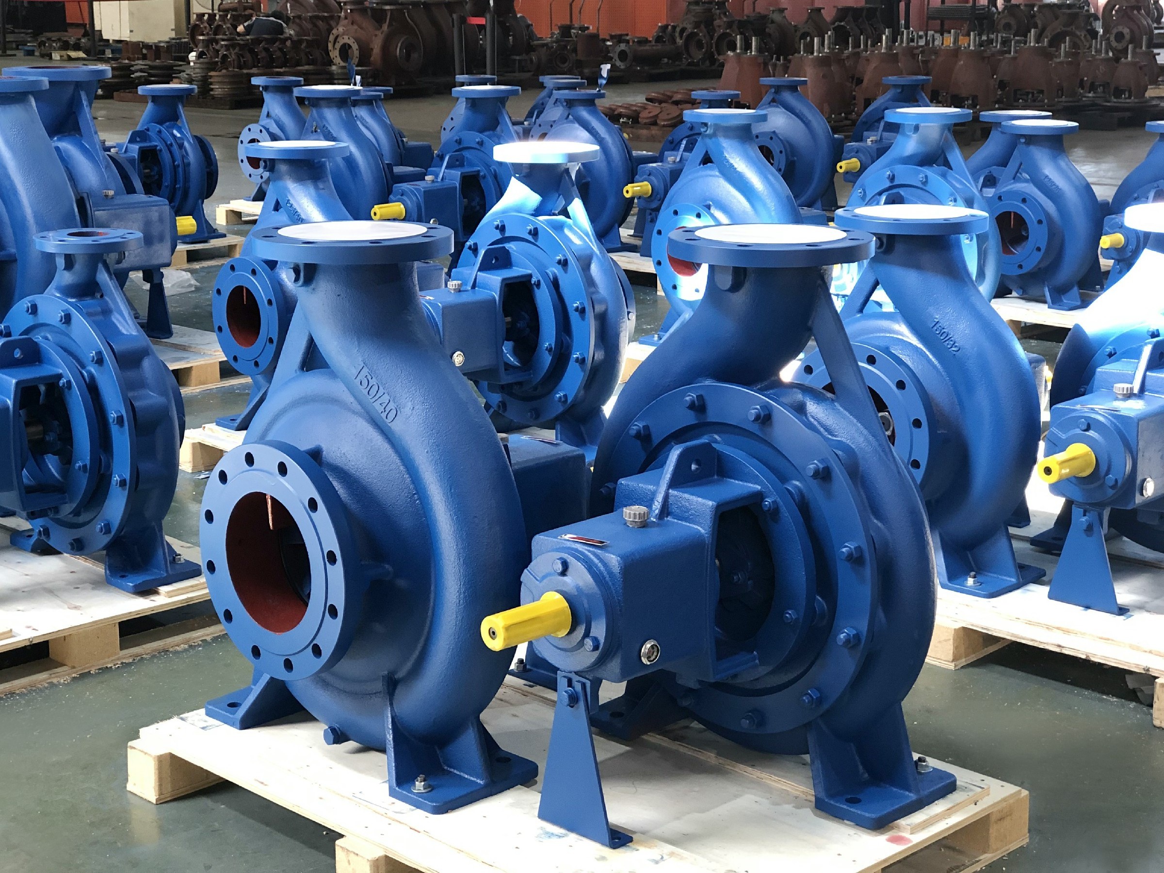 Fire Fighting End Suction Centrifugal Water Pumps for Industrial Large Flow Easy Maintenance Industrial Water Pump