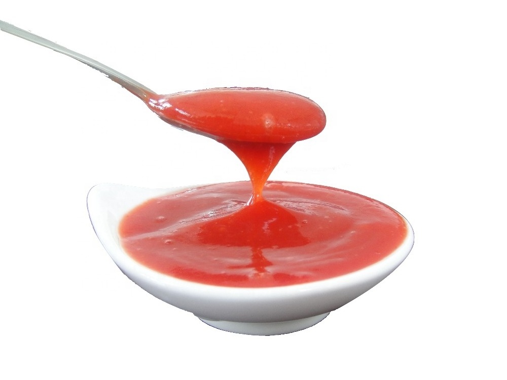 340g Fresh Double Concentrate Tomato Ketchup with Plastic Bottle ketchup plastic squeeze tomato sauce from factory