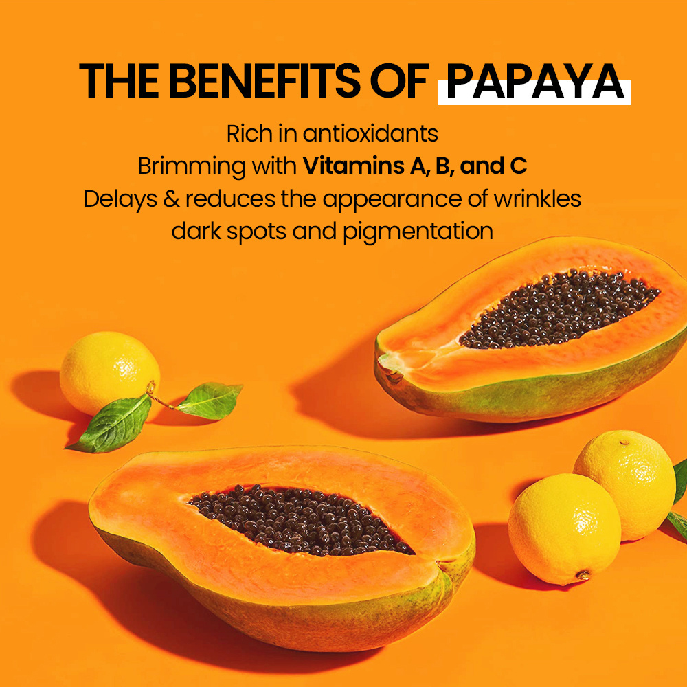 Private Label Papaya Skin Lightening Anti Aging Wrinkle Whitening Face Moisturizer Whiting Cream & Lotion For Black Face Skin