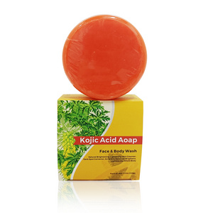 Private  Label Natural Organic Kojic Acid & Papaya Skin Whitening Body Face Brightening Soap