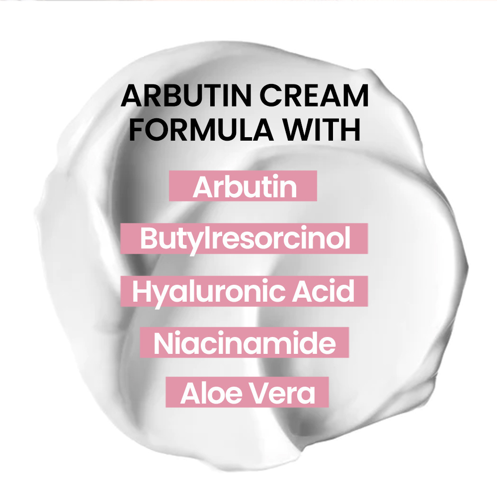 Korean Skin Care Lightening Alpha Arbutin Whitening Face Cream Black Skin Whitening Anti Aging Cream Suppliers For Dark Skin