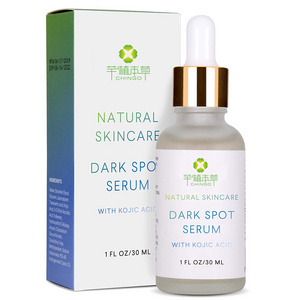 Private label Natural Skin Care Face Moisturizing Whitening Lightening  Collagen Anti Aging Kojic Acid Serum Dark Spot Remover