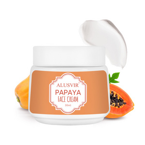 Private Label Papaya Skin Lightening Anti Aging Wrinkle Whitening Face Moisturizer Whiting Cream & Lotion For Black Face Skin