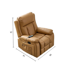 CX electric sofa bed with recliner chair and storage recliners set leather electric recliner sofa