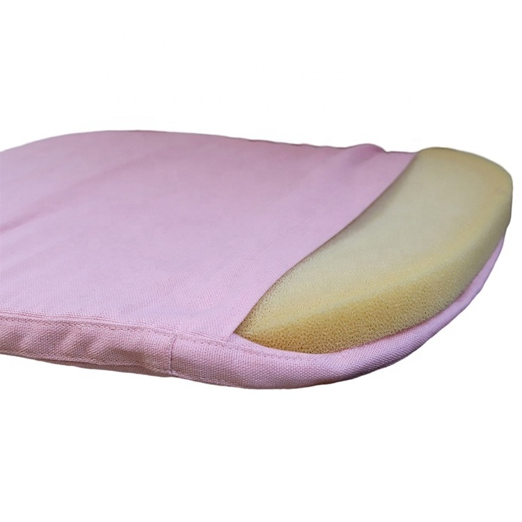 Comfortable Cool Polyester Stack Chair Cushions Home Office Restaurant Removable Washable Silicone Foam Seat Cushions