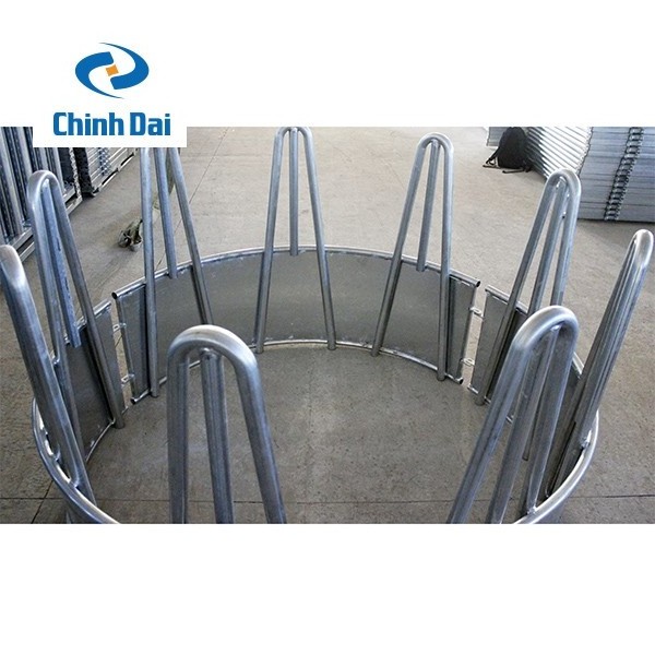 Custom Quality Portable Cattle Feeder Panels - Galvanized Steel Horse Hay Feeder From Vietnamese Manufacturer