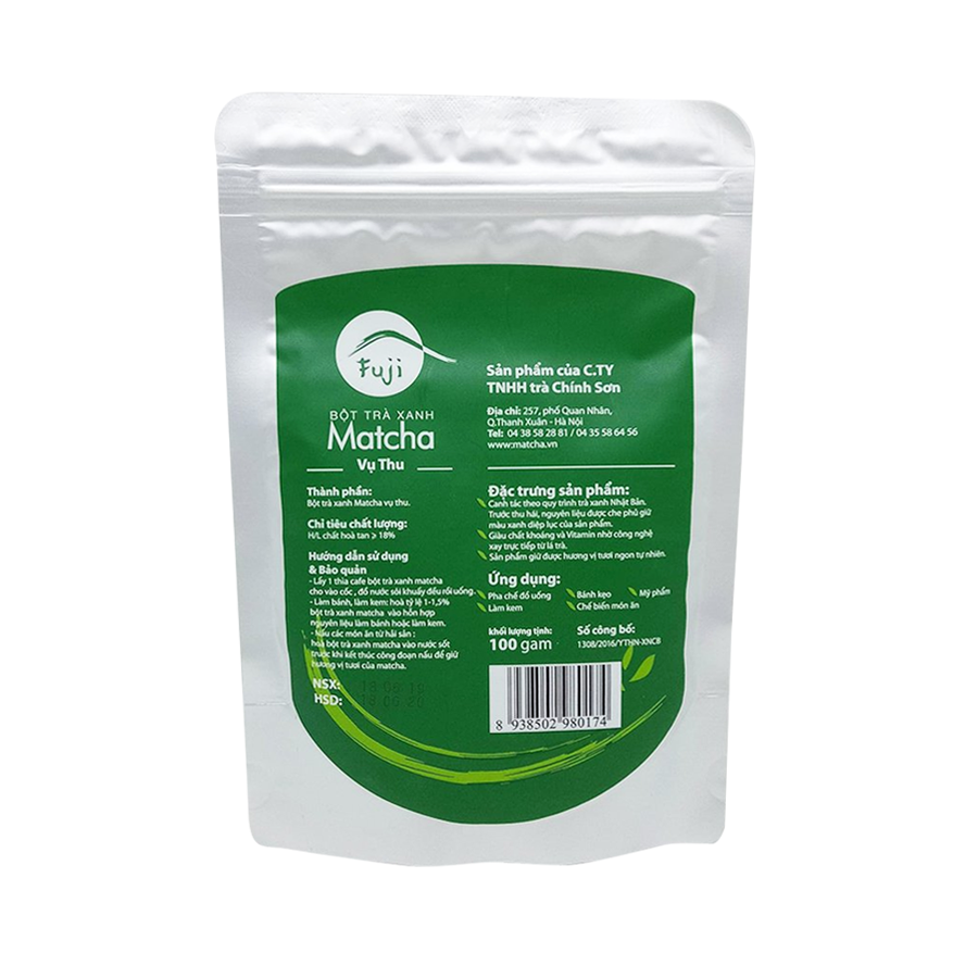 Autumn Matcha Bag Strong Smell Health Tea Fresh Mild Taste Light Flavor Drinking Japanese Technology Green Tea Powder