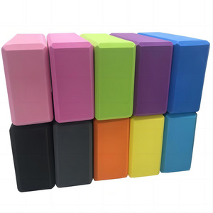 Customized EVA Foam Yoga Block Eco-friendly Brick for Woven Workout Stretching Training Yoga Blocks