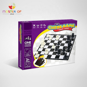 Toy 2023 New Foldable International Chess Board Kids Intelligent Chess Game P11A178