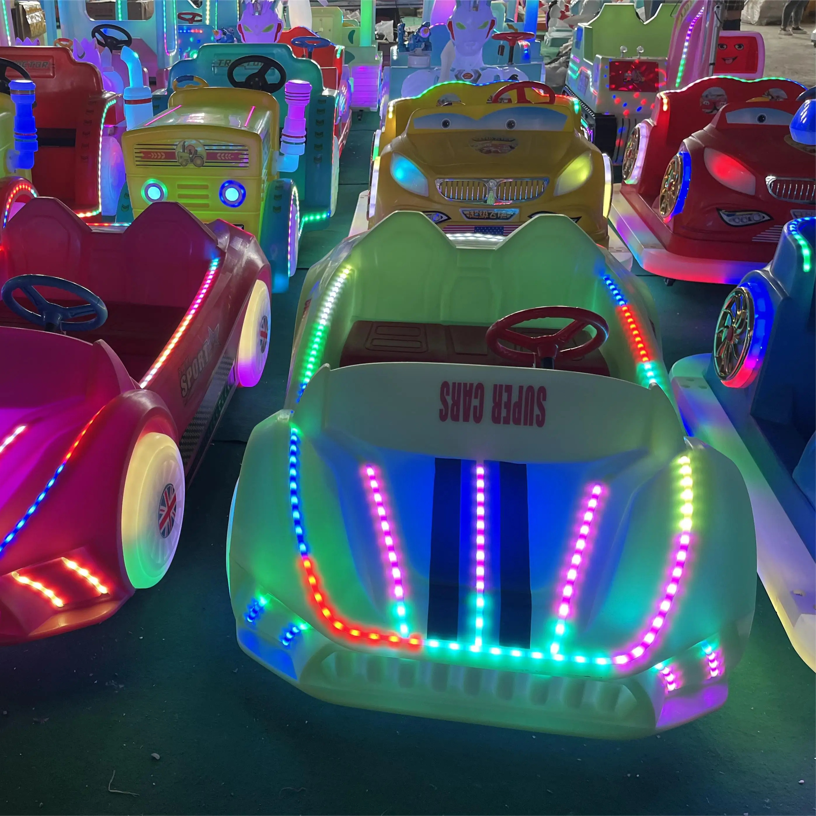 china factory Amusement Park ride on Car  robot fighter  for family kids car electric in shopping mall