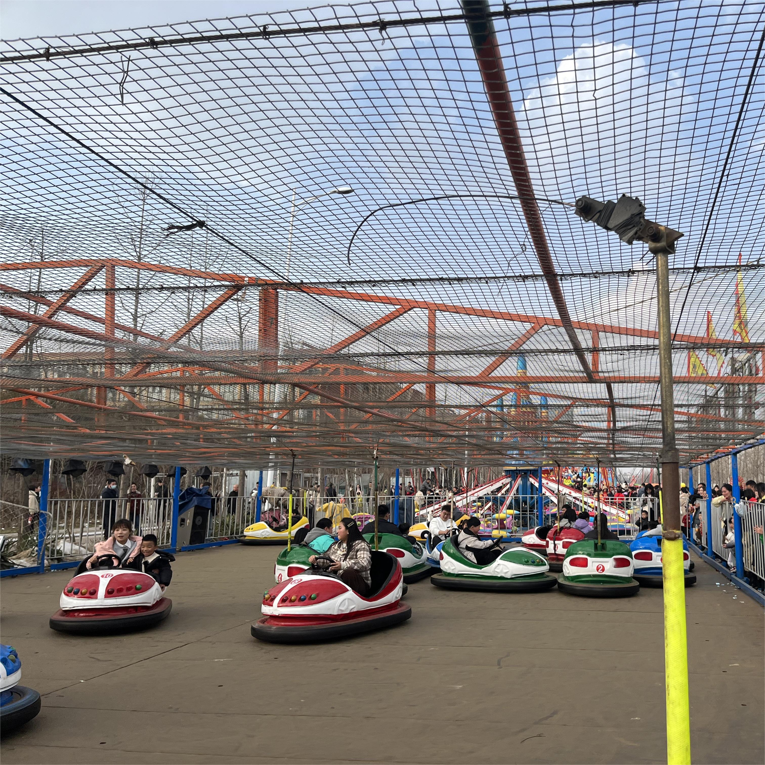 china factory low price amusement park ride on bumper car sky net type los chocones con antenas