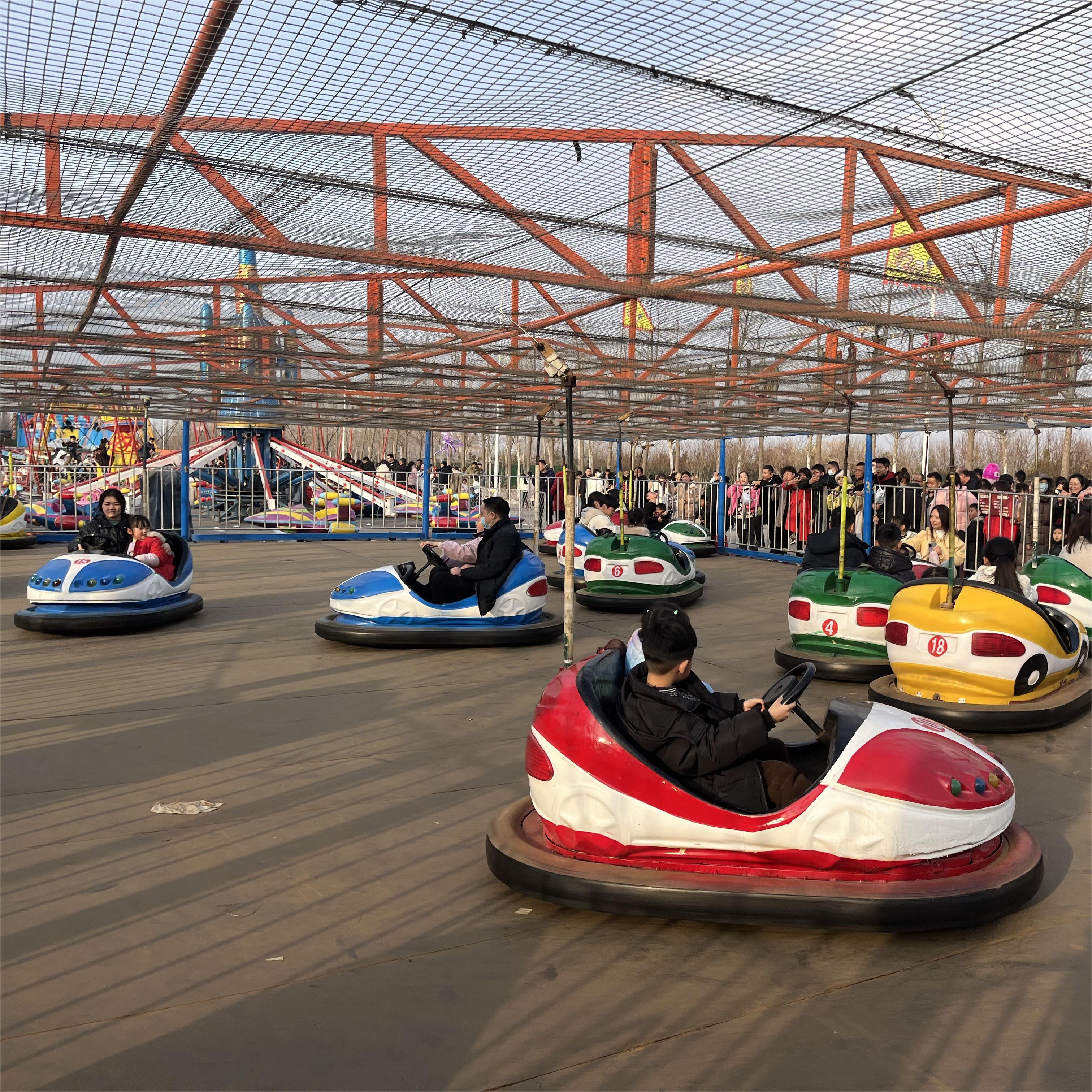 china factory low price amusement park ride on bumper car sky net type los chocones con antenas