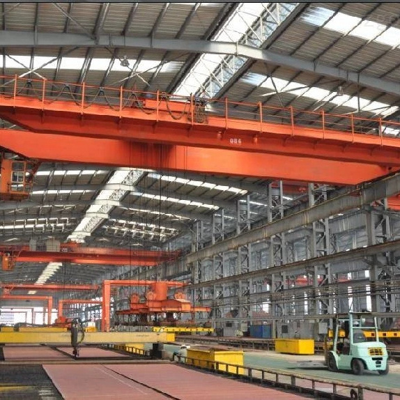 Factory Supply Qd Model Electric Trolley Eot Double Beam Overhead Crane Used in metallurgy, paper and other industries