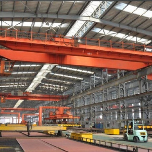 Factory Supply Qd Model Electric Trolley Eot Double Beam Overhead Crane Used in metallurgy, paper and other industries