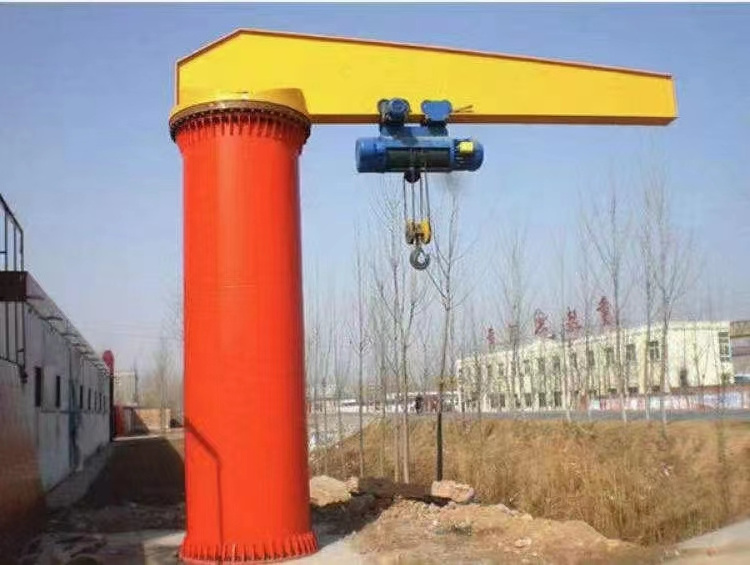 High Quality 2 Ton 3 Ton 5 Ton Cantilever Crane Column Rotating Electric Hoist Lifting Mechanism 360 Degree Jib Crane