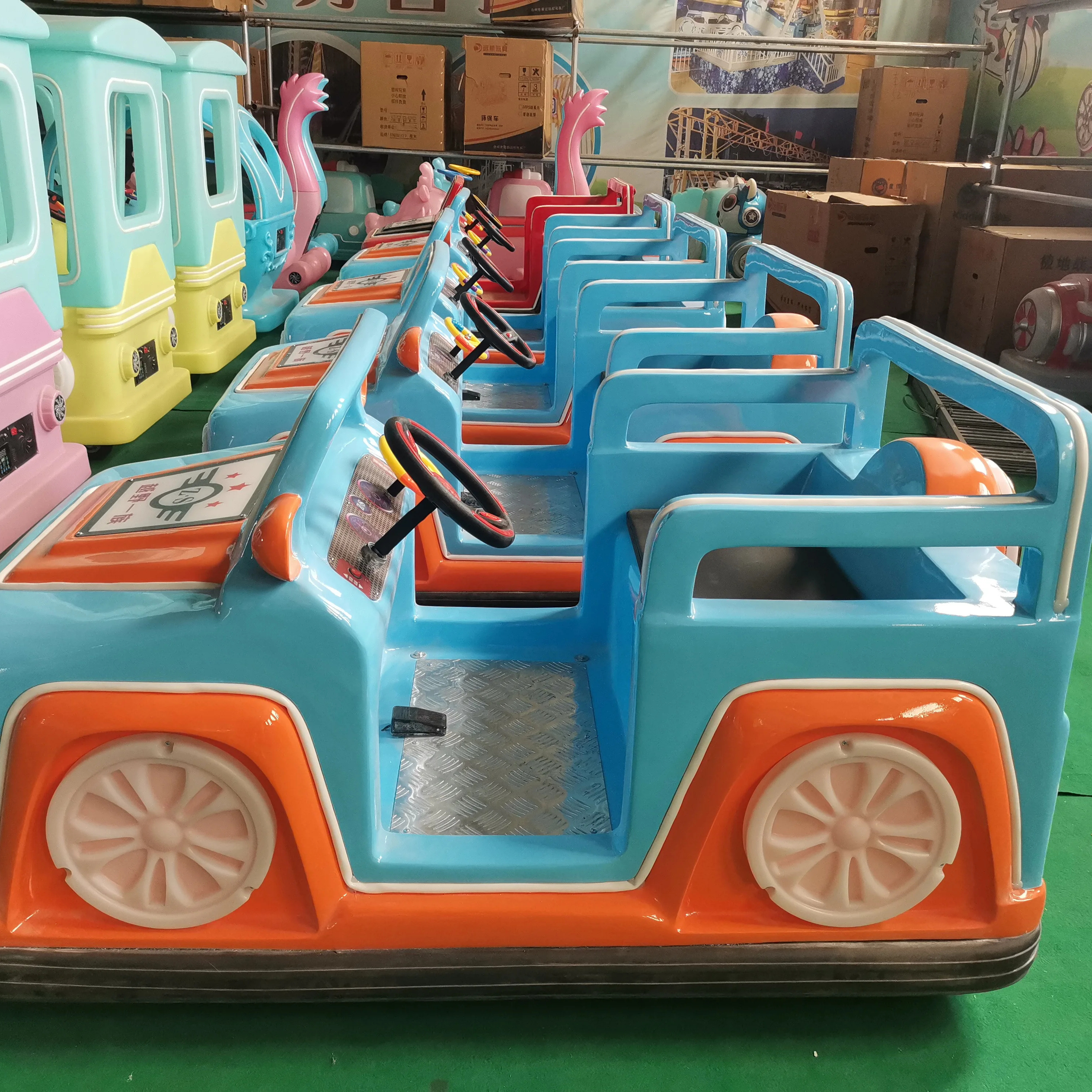 china factory Amusement Park ride on Car  robot fighter  for family kids car electric in shopping mall