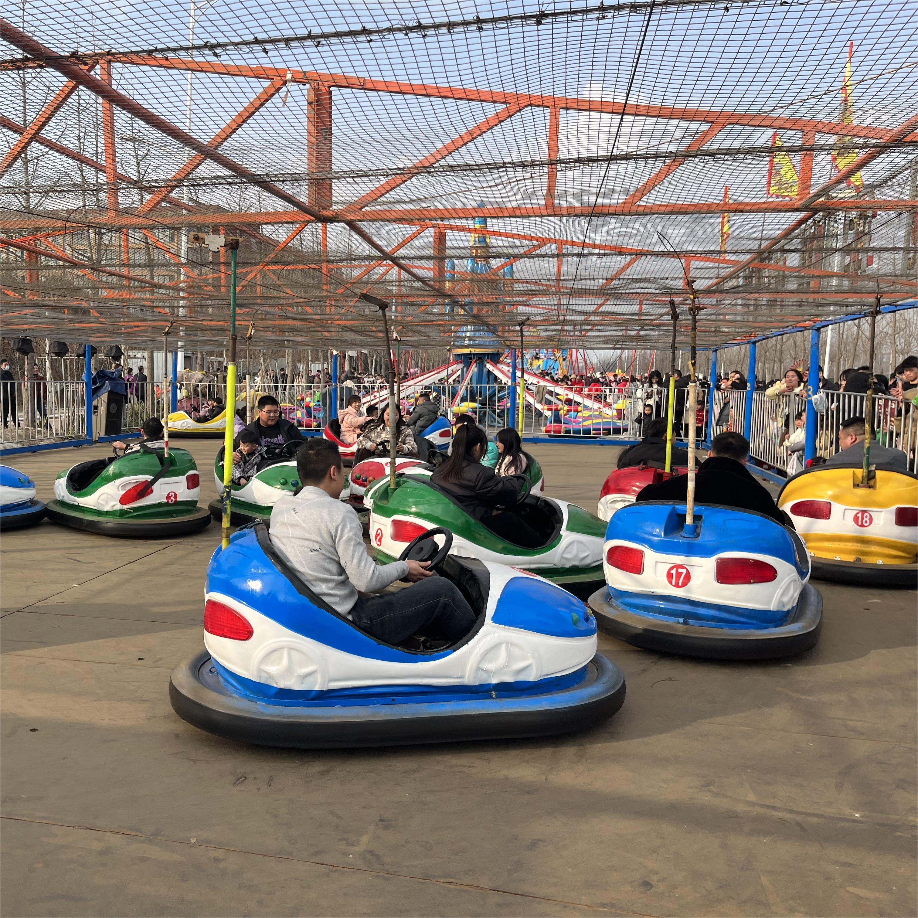 china factory low price amusement park ride on bumper car sky net type los chocones con antenas