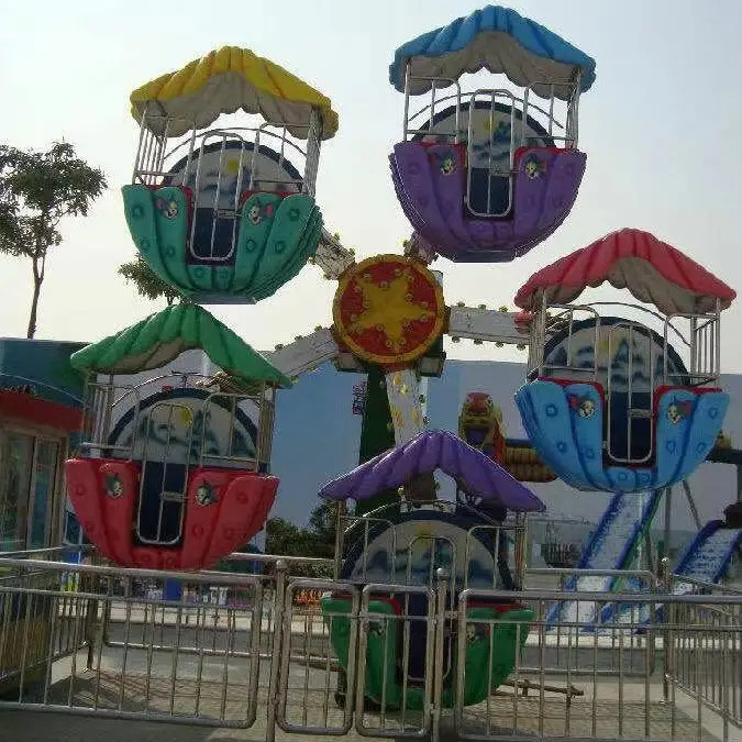 Outdoors amusement park facilities china factory ferris wheel amusement park rides 10 seats capacity