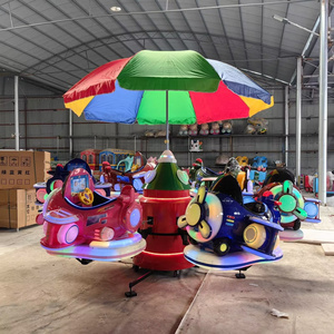 Low price 2024 new model amusement ride merry go round for kids games