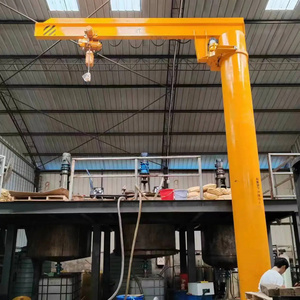 High Quality 2 Ton 3 Ton 5 Ton Cantilever Crane Column Rotating Electric Hoist Lifting Mechanism 360 Degree Jib Crane