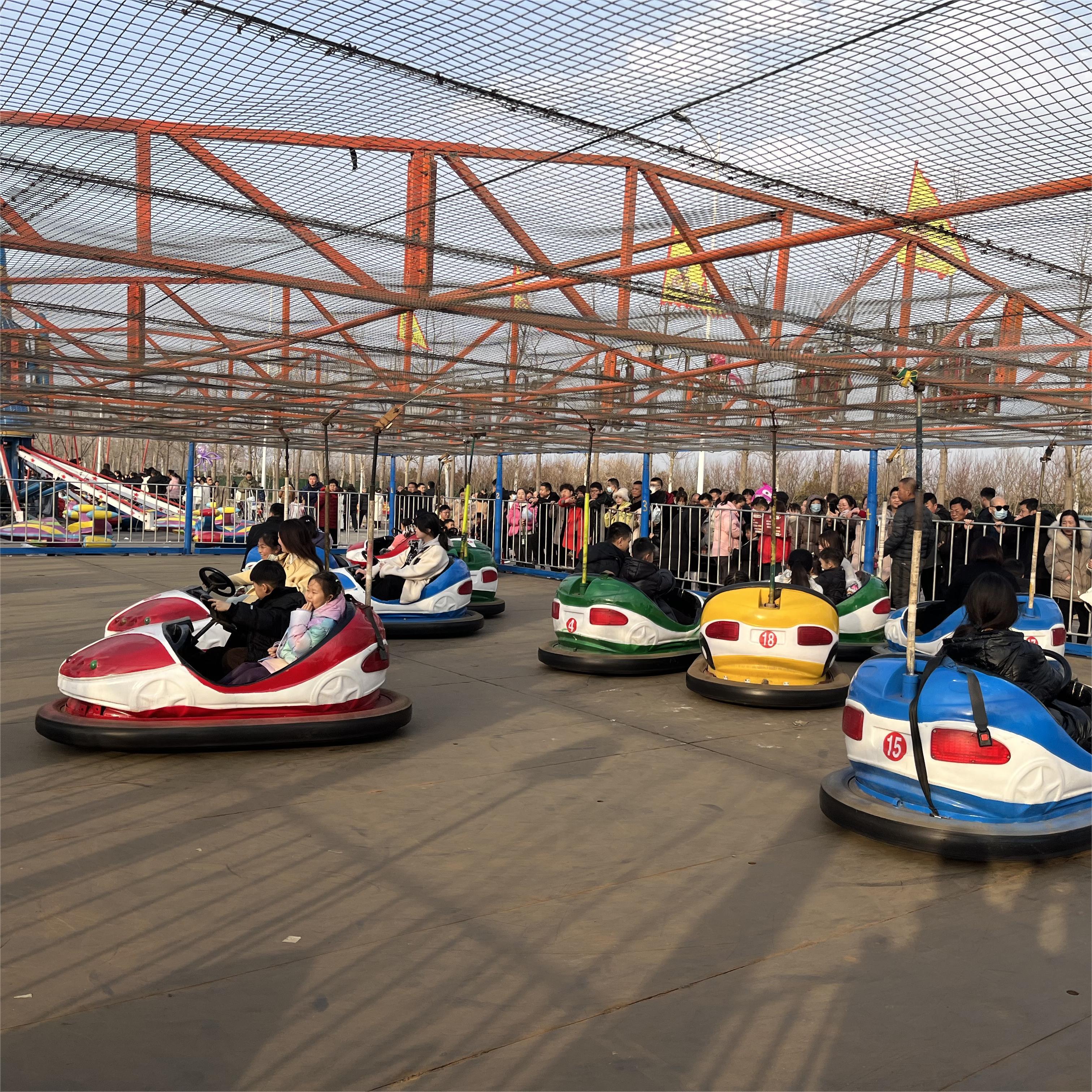 china factory low price amusement park ride on bumper car sky net type los chocones con antenas