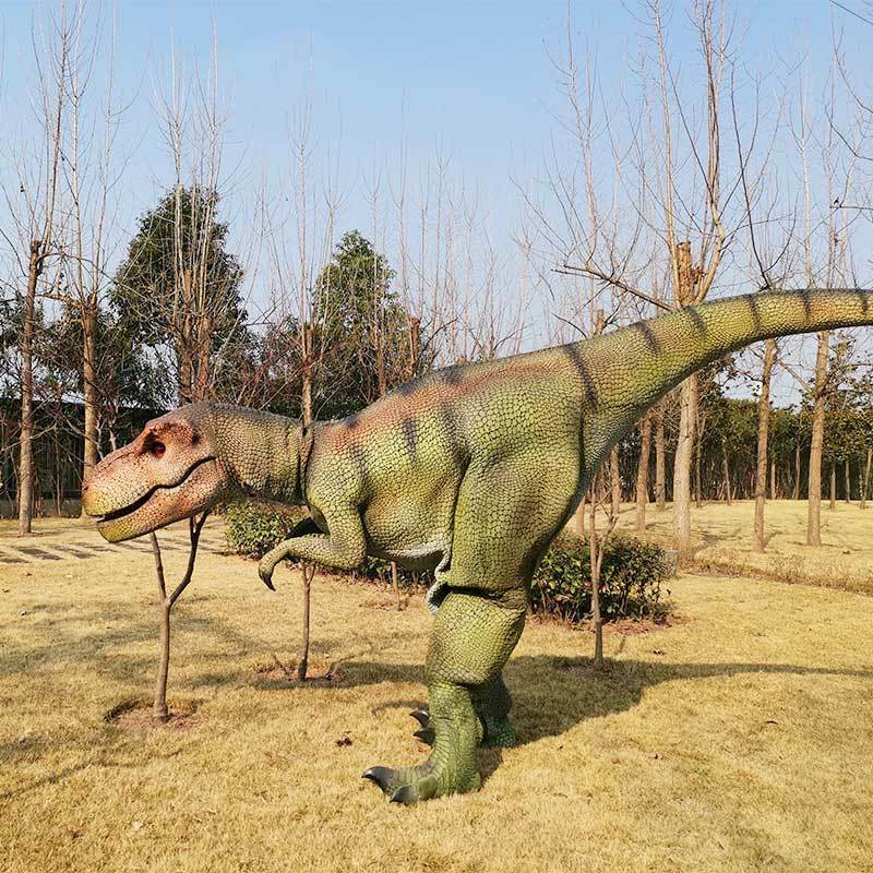 Life-size Dino Suit for Theme Park Realistic Hidden Legs Dinosaur Costume