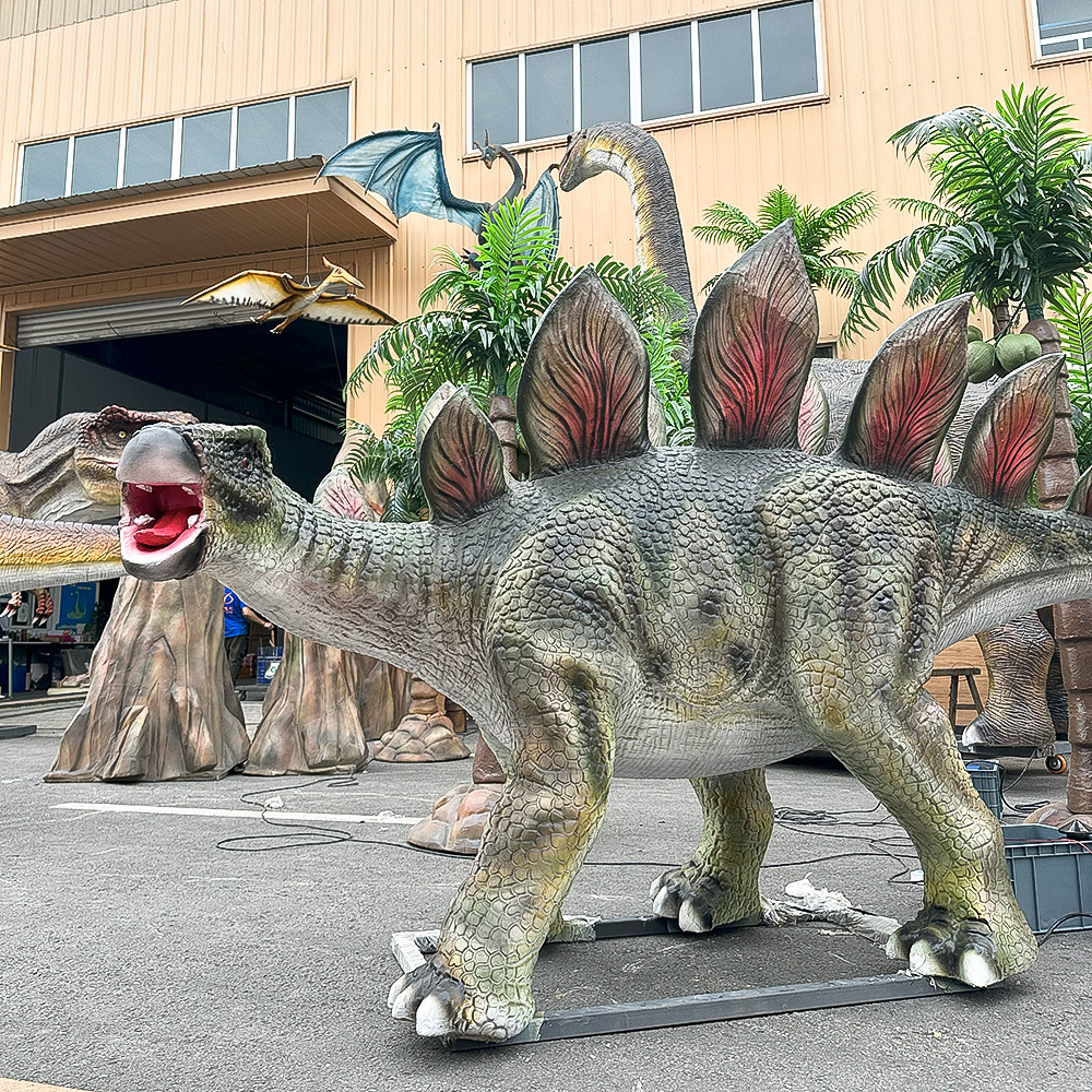 Outdoor  Life Size T-rex  Dinosaur Animatronics for Jurassic Park