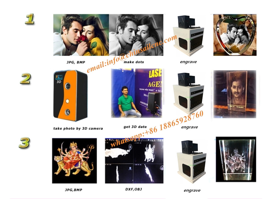 Crazy promotion inner laser engraver 3d crystal laser engraving machine price