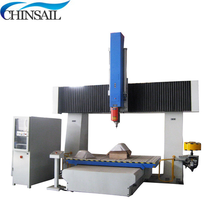 Discount price 5 axis cnc stone router sculpture wood carving cnc router machine with CE, ISO, FAD certificate